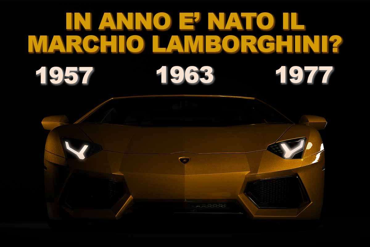 Lamborghini, quando è nata?