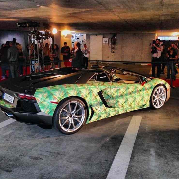 LeBron James e una Lamborghini unica al mondo