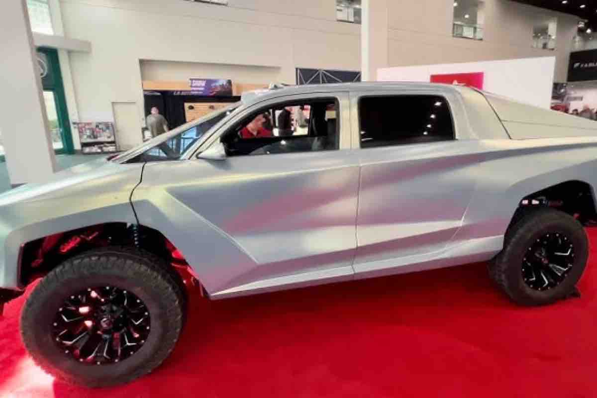 tesla cybertruck clone