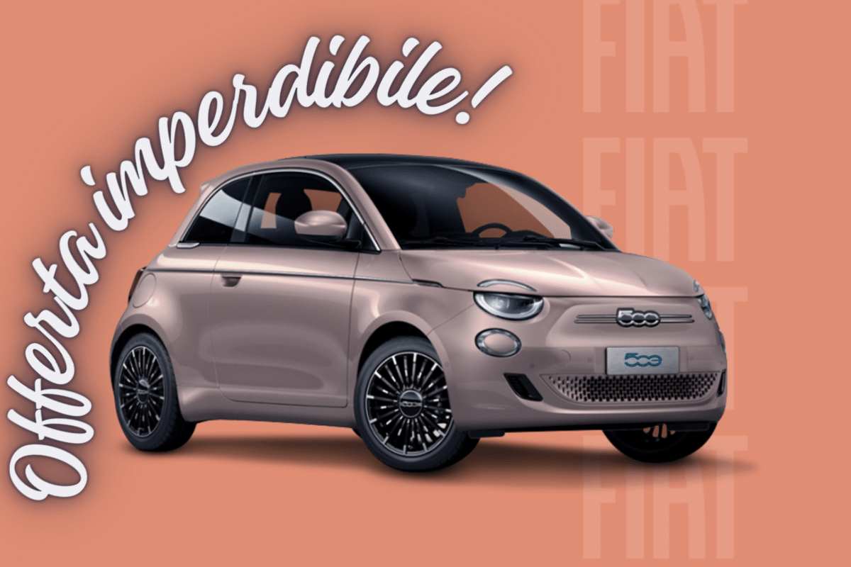 promozione incredibile fiat 500e