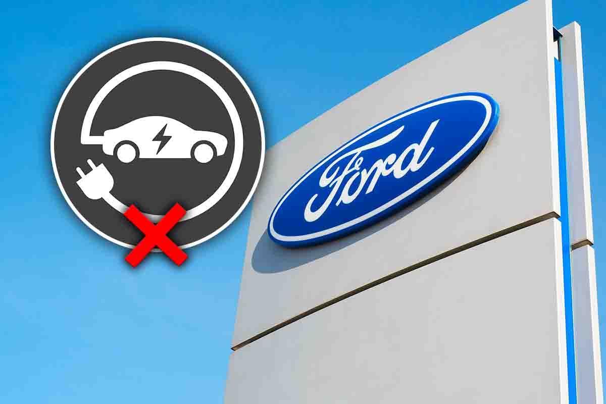 Ford, dietrofront auto elettriche