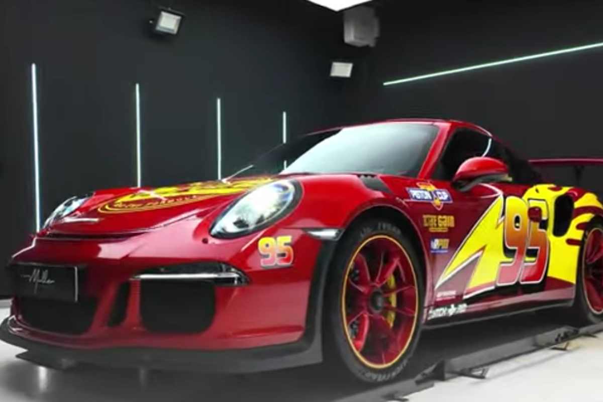 porsche saetta mcqueen cars restyling