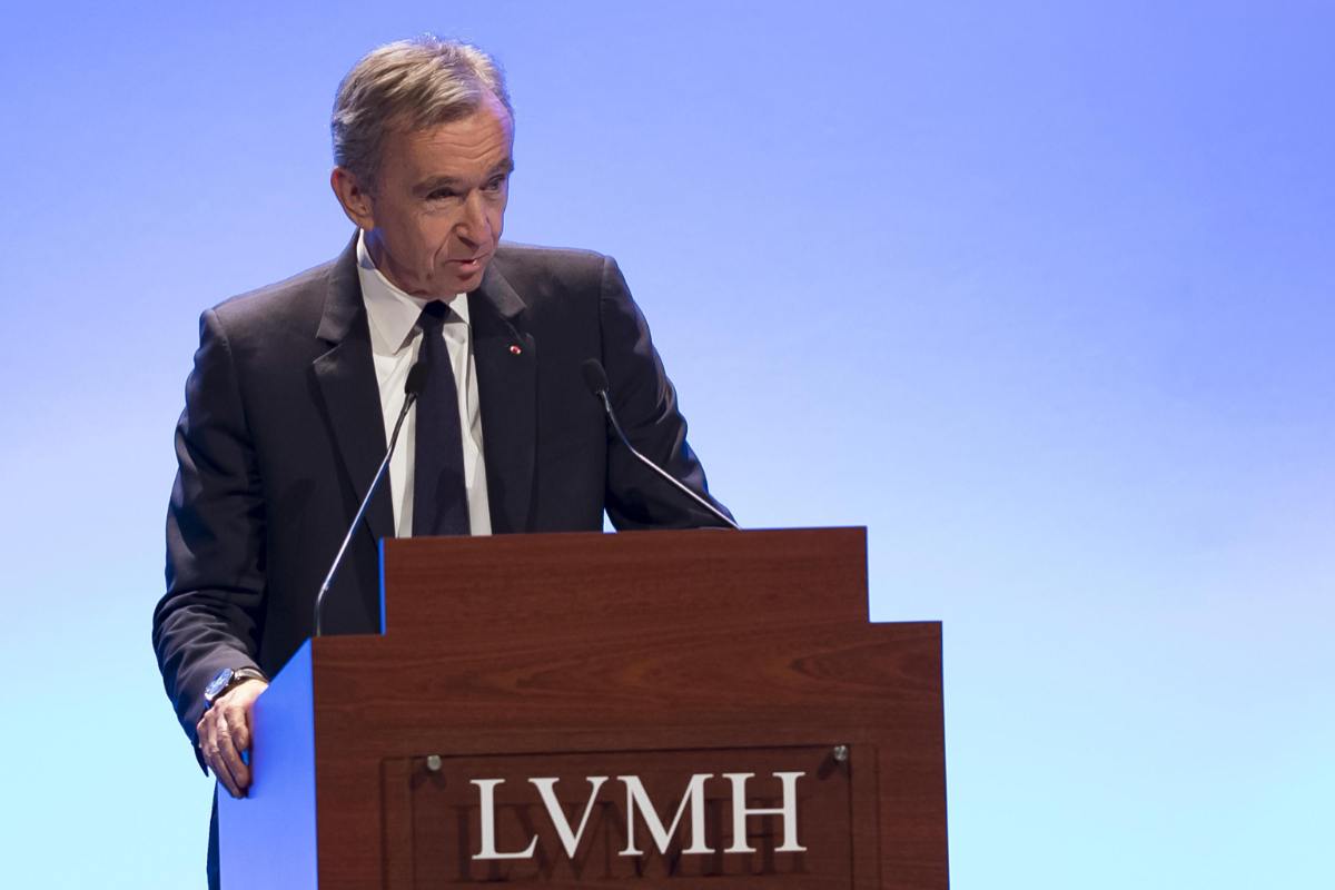 Il garage di lusso di Bernard Arnault