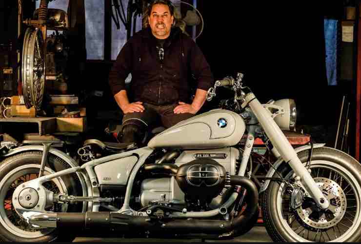 R18, la BMW modificata in Harley Davidson