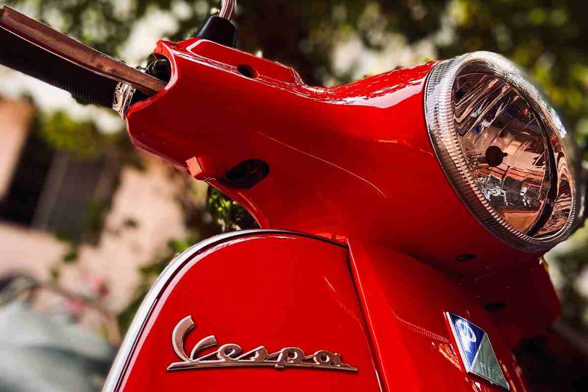 Vespa, mai vista una così