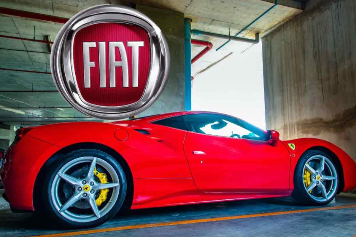 FIAT Ferrari auto assurda