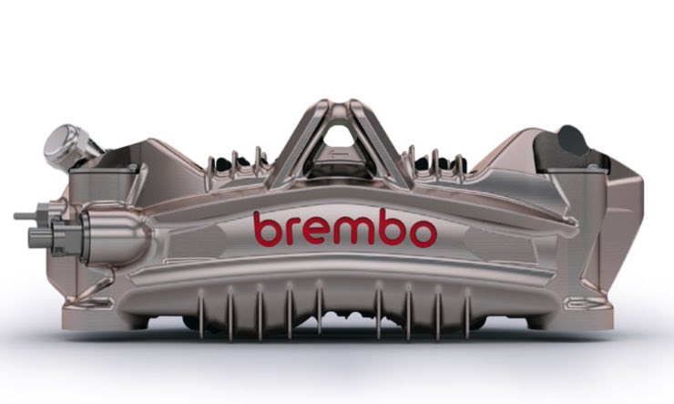 Pinza Brembo combatte il caldo