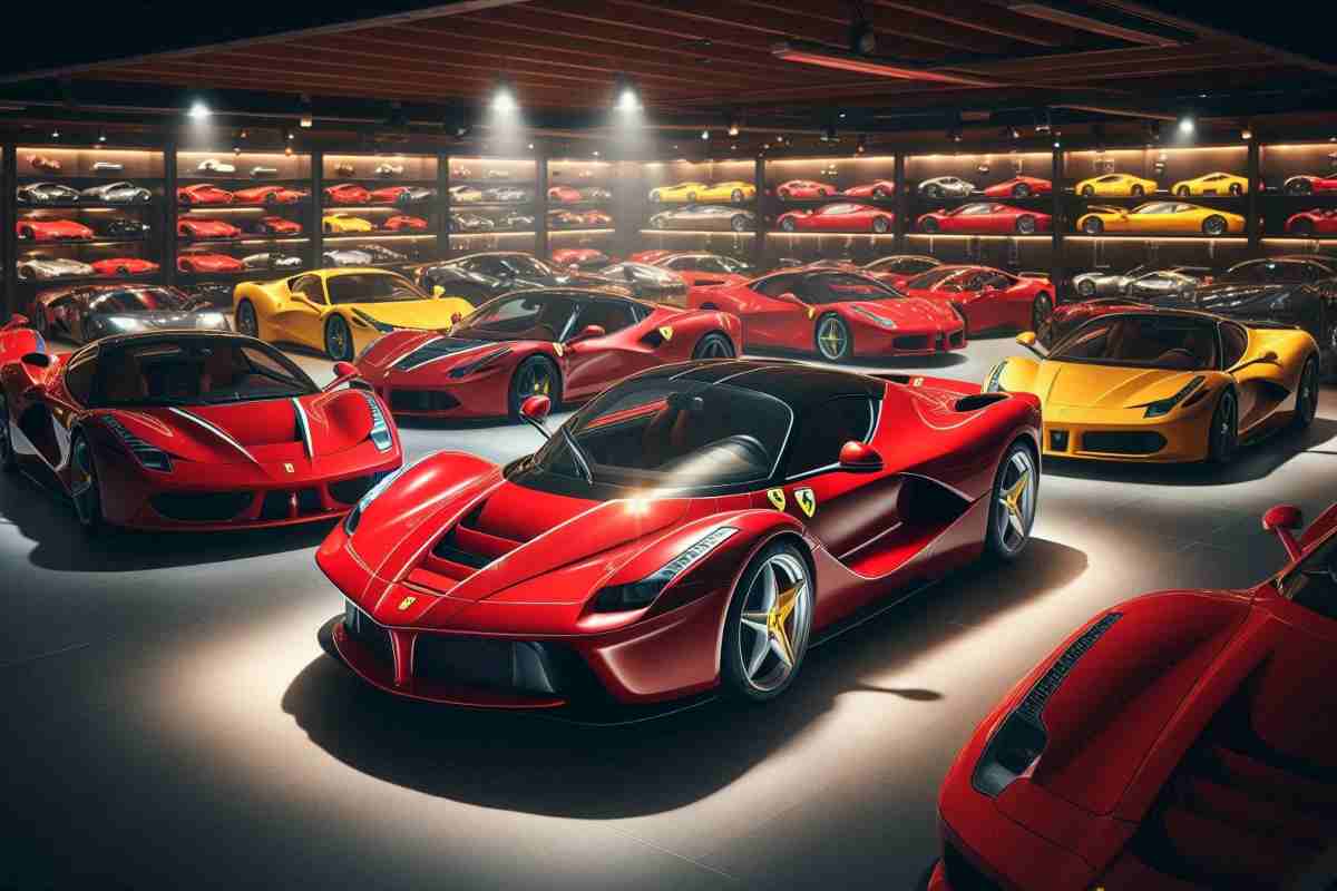 Ferrari, quest'uomo mette in ridicolo la Ferrari stessa con la sua collezione: le ha praticamente tutte