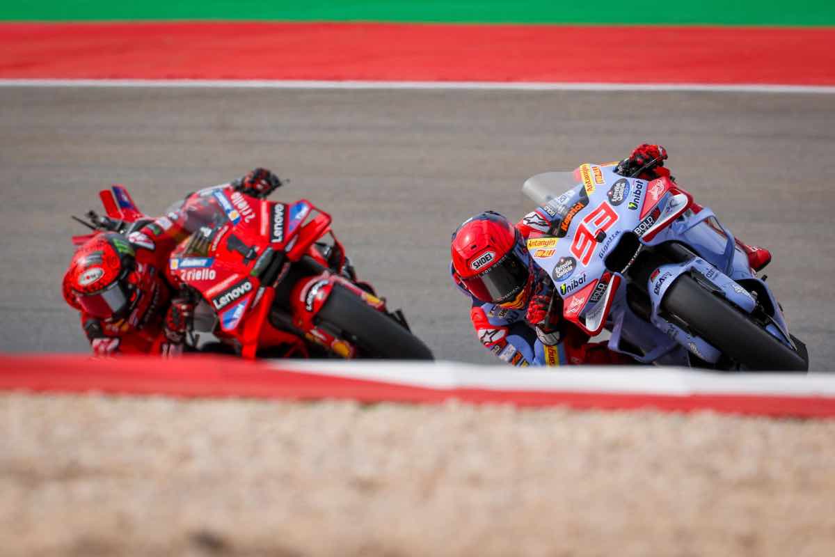 Marc Marquez e Pecco Bagnaia grande sfida