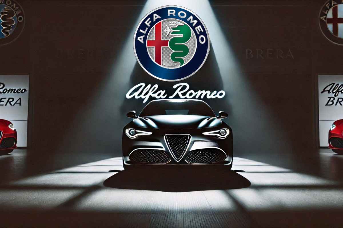 Alfa Romeo Brera, il restyling che tutti sognano: lo storico scudetto stravolto e una linea che ha il sapore della Giulia (FOTO)